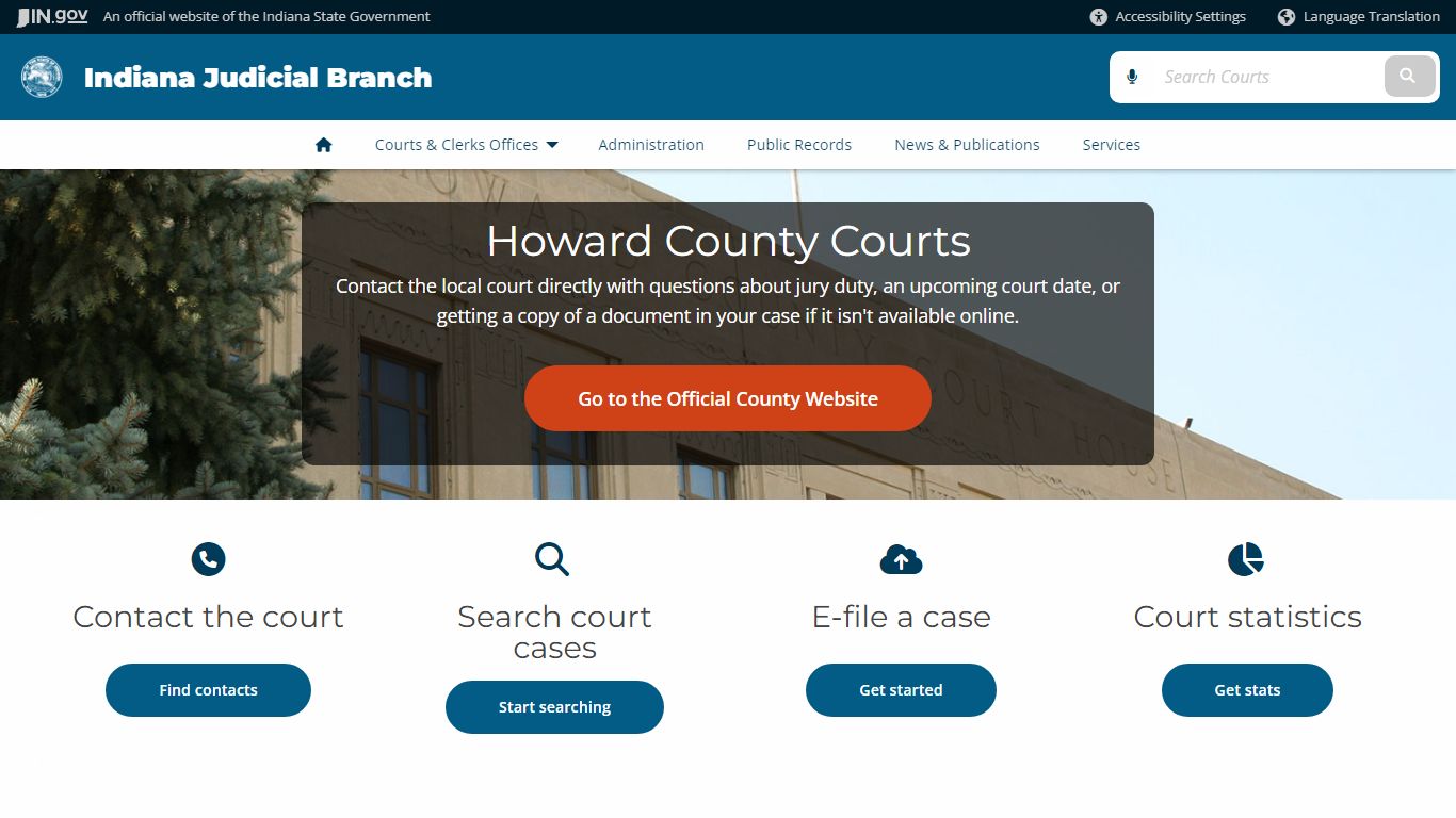 Indiana Judicial Branch: Howard County - IN.gov